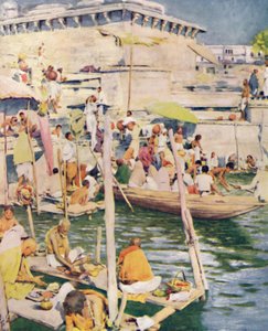Benares, 1905 af Mortimer Ludington Menpes