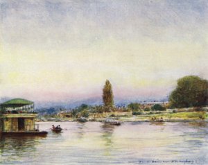 Hampton Court, fra floden