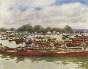 Henley Regatta af Mortimer Ludington Menpes