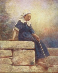 Tomgangstimer (farvelitografi) af Mortimer Ludington Menpes