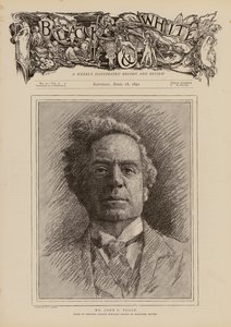 John Lawrence Toole, engelsk skuespiller (kobberstik)
