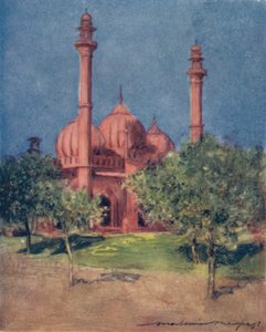 Naul Masa-moskeen, 1905 af Mortimer Ludington Menpes