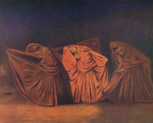 Nautch Girls i Delhi, 1905 af Mortimer Ludington Menpes