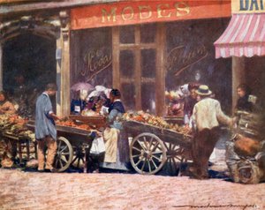 Rue de la Fayette af Mortimer Ludington Menpes