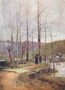 Broen, Pont-Aven (farvelitografi)