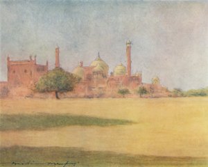 Jumna Masjid, 1905 af Mortimer Ludington Menpes
