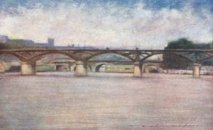 Pont des Arts af Mortimer Ludington Menpes