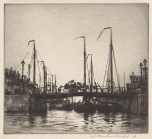 Bridge, Rotterdam (Chioggia: Fiskerbåde)