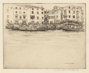 Festdag af Mortimer Menpes