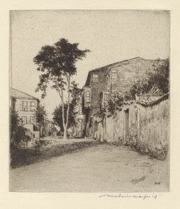 siciliansk gade af Mortimer Menpes