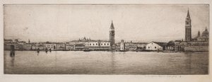 Markusbassinet, Venedig, 1910.
