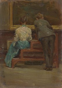 Charles Sheeler og Nina Allender, ca. 1906.