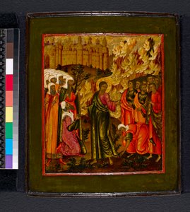 Ikon. Uidentificeret evangelisk emne, 1600-1699