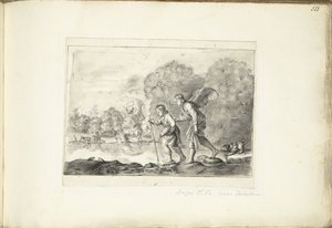 Tobias i Angel af Moses Ter Borch