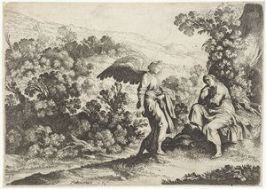Englen trøster Hagar The Story of Hagar (serietitel)