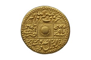 Mughal mønt (guld) af Mughal School