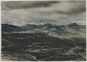 Stormvejr, Ronda, Spanien af Muirhead Bone