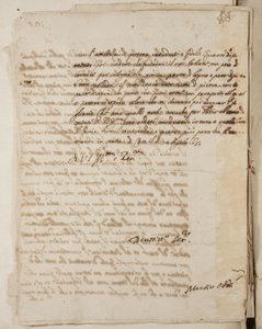 Portefølje med tegninger af Mutio Oddi af Urbino og andre, p120, ca. 1635-40 (pen og blæk på papir i indbundet bind)