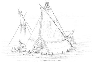Tipi, 1841. af Myers and Co