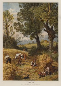 Efterår (farve litografi)