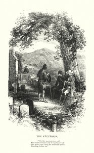William Wordsworth: Udflugten (gravering)