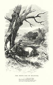 William Wordsworth: The White Doe of Rylstone (gravering)