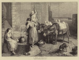 En brønd i Hastings af Myles Birket Foster