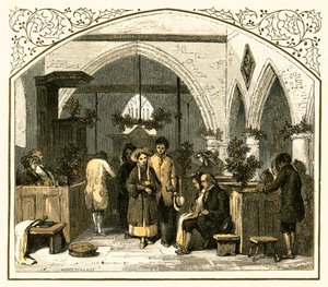 Kirkedækning i julen af Myles Birket Foster