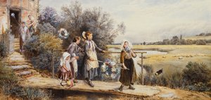 1. maj-guirlander, af Myles Birket Foster