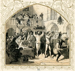 Præsenterer ornes hoved af Myles Birket Foster