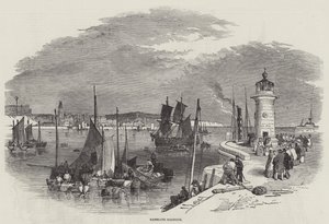Ramsgate havn af Myles Birket Foster