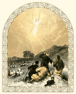 Hyrder og engel af Myles Birket Foster