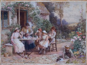 Te tid af Myles Birket Foster