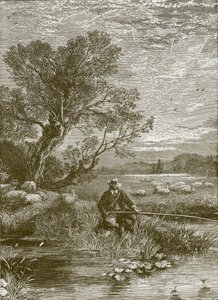 Lystfiskerens ønske af Myles Birket Foster