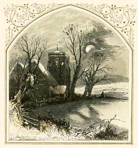 Det gamle års død af Myles Birket Foster