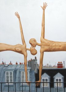 Et kys på en parisiske tagterrasse af Myriam Feuilloley