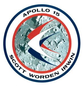 Apollo 15 månemissionsinsignier, 1971. af NASA Images