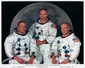 Besætningen på Apollo 11, 1969.