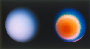 Uranus fra rumfartøjet Voyager 2, c1980