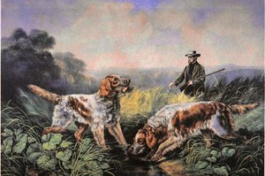 American Field Sports: Apportering af N. and Ives J.M. (after) Currier