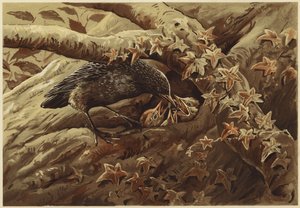 En larmende vuggestue (litho)