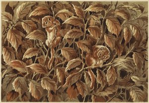 Dorothy, pik og dormouse (litho)