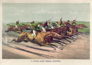 A Head and Head Finish af Currier & Ives af Currier and Ives