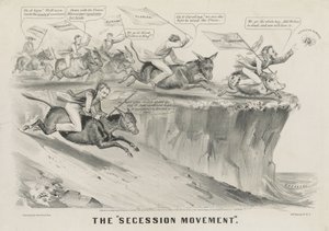 "løsrivelsesbevægelsen" af Currier and Ives