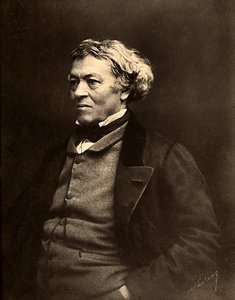 Portræt af den franske maler Jean Baptiste Camille Corot af Nadar