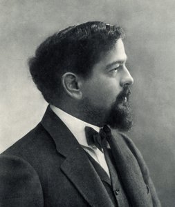 (Achille) Claude Debussy (1862-1919) af Nadar