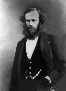 Arsene Houssaye (1815-1896) fransk forfatter, foto af Gaspard Felix Tournachon sagde Felix Nadar (1820-1910) af Nadar