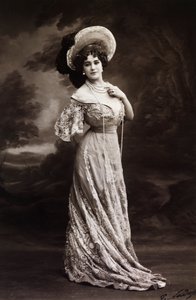Lola Montez, kunstnernavnet på danseren Eliza Rosanna Gilbert (1821-1861), fotografi af Nadar, pseudonym for Gaspard-Felix Tournachon (1820-1910)