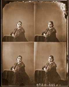 Portræt af Adelina Patti, sopran 1853-1919 (foto) af Nadar