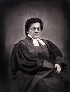Portræt af Alphonse Monod, præst af schweizisk oprindelse (1802-1856) af Nadar